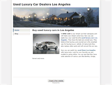 Tablet Screenshot of losangelescardealer.weebly.com