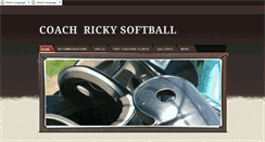 Desktop Screenshot of coachricky.weebly.com