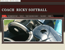 Tablet Screenshot of coachricky.weebly.com