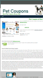 Mobile Screenshot of petcoupons.weebly.com