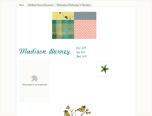 Tablet Screenshot of burneyedit3318002fall2011.weebly.com