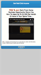 Mobile Screenshot of getpaidclickincomefree.weebly.com