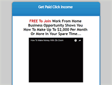 Tablet Screenshot of getpaidclickincomefree.weebly.com