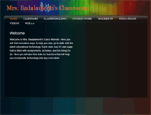 Tablet Screenshot of mrsbclassroom.weebly.com