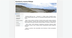 Desktop Screenshot of kambariunuoma.weebly.com