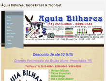Tablet Screenshot of aguiabilhares.weebly.com
