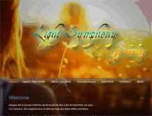 Tablet Screenshot of lightsymphony.weebly.com