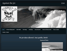 Tablet Screenshot of againstthejet.weebly.com