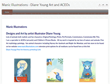 Tablet Screenshot of manicillustrations.weebly.com