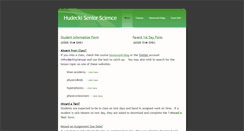 Desktop Screenshot of hudeckisrsci.weebly.com