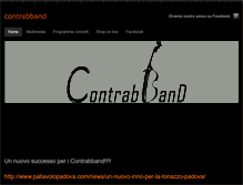 Tablet Screenshot of contrabband.weebly.com