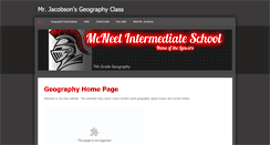 Desktop Screenshot of mrjacobson.weebly.com