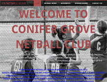 Tablet Screenshot of cgnetball.weebly.com