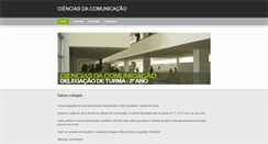 Desktop Screenshot of cienciasdacomunicacao.weebly.com