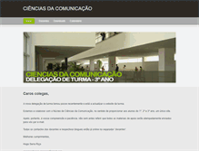 Tablet Screenshot of cienciasdacomunicacao.weebly.com