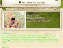 Tablet Screenshot of mzdanni.weebly.com