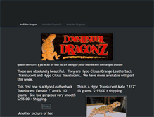 Tablet Screenshot of downunderdragonz2.weebly.com