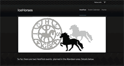 Desktop Screenshot of icehorses.weebly.com
