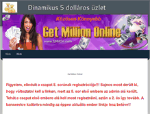 Tablet Screenshot of getmillion.weebly.com