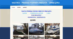 Desktop Screenshot of nautikaprodaja.weebly.com