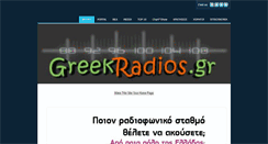 Desktop Screenshot of greekradios.weebly.com