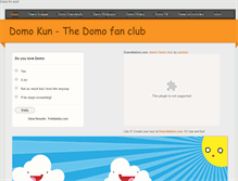 Tablet Screenshot of domokunclub.weebly.com