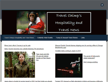 Tablet Screenshot of hospitalityandtravelnews.weebly.com