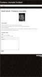 Mobile Screenshot of freelancejournalistscotland.weebly.com