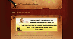 Desktop Screenshot of in-valencia-guesthouse.weebly.com