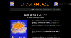 Desktop Screenshot of chobhamjazz.weebly.com