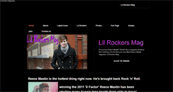 Desktop Screenshot of lilrockersmag.weebly.com