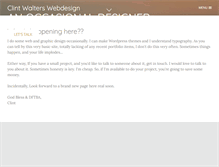 Tablet Screenshot of clintwalters.weebly.com