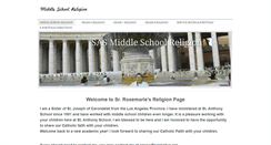 Desktop Screenshot of middleschoolreligion.weebly.com