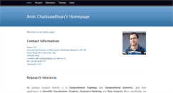 Desktop Screenshot of amitchattopadhyay.weebly.com