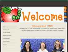 Tablet Screenshot of grade1tres.weebly.com