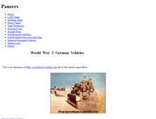 Tablet Screenshot of panzers.weebly.com