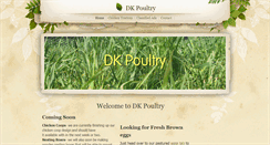 Desktop Screenshot of dkpoultry.weebly.com