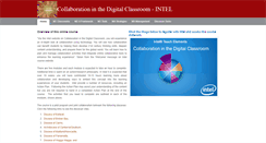 Desktop Screenshot of intelcollaboration.weebly.com