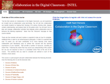 Tablet Screenshot of intelcollaboration.weebly.com