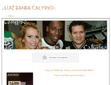Tablet Screenshot of luizbandacalypso.weebly.com