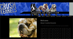 Desktop Screenshot of crushkennels.weebly.com