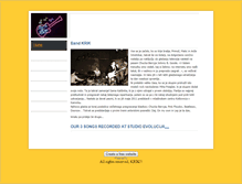 Tablet Screenshot of krik-band.weebly.com