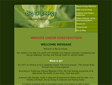 Tablet Screenshot of bigqienergy.weebly.com