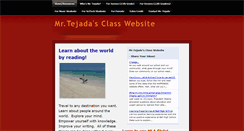 Desktop Screenshot of mrtejada.weebly.com