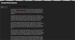 Desktop Screenshot of femalepiratecostume.weebly.com