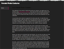 Tablet Screenshot of femalepiratecostume.weebly.com