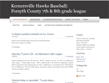 Tablet Screenshot of kmshawksbaseball.weebly.com