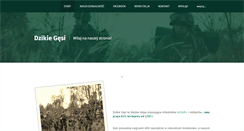 Desktop Screenshot of dzikiegesi.weebly.com