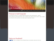 Tablet Screenshot of cafepersepolis.weebly.com