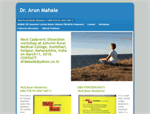 Tablet Screenshot of drmahale.weebly.com